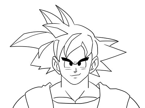 de goku para dibujar